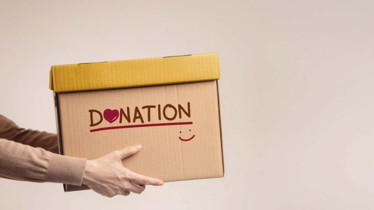 donation box