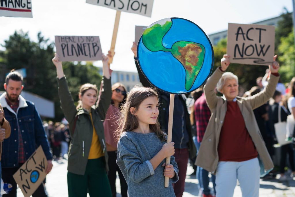 child protest climate change