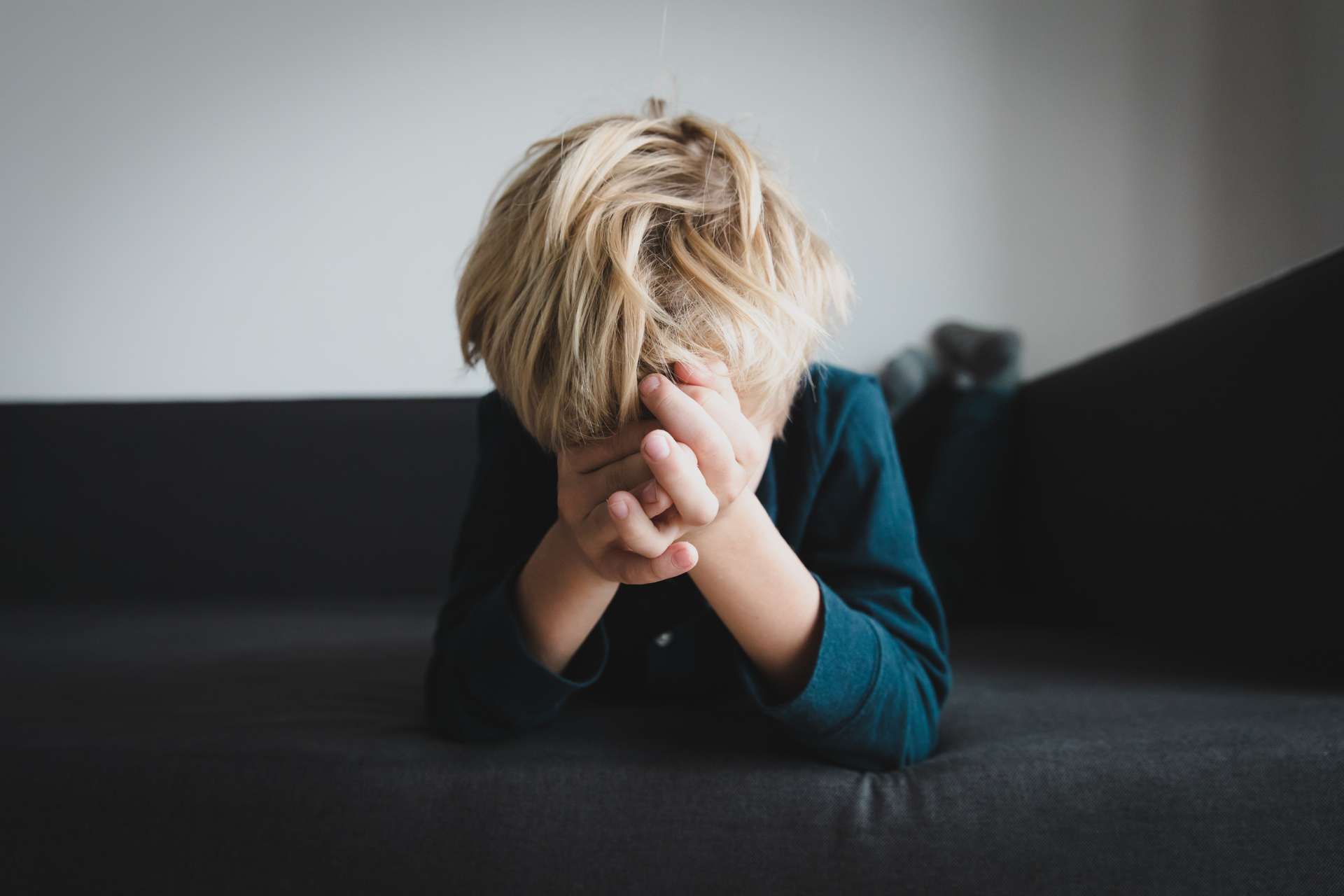 child in depression