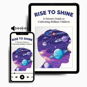 Rise to shine new Product Cover featured image, tablet and phone and audiobook